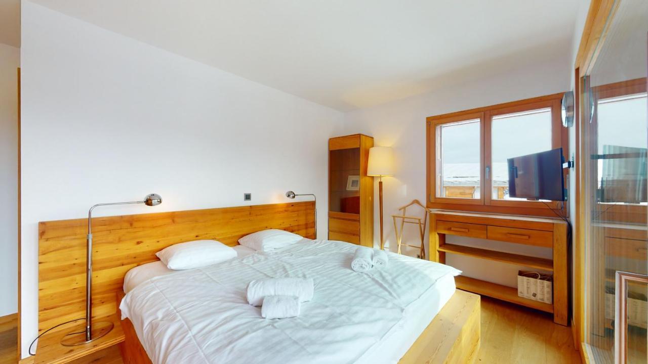 Etoiles Des Neiges Luxe & Jacuzzi Chalet 12 Pers By Alpvision Residences Heremence Exterior photo