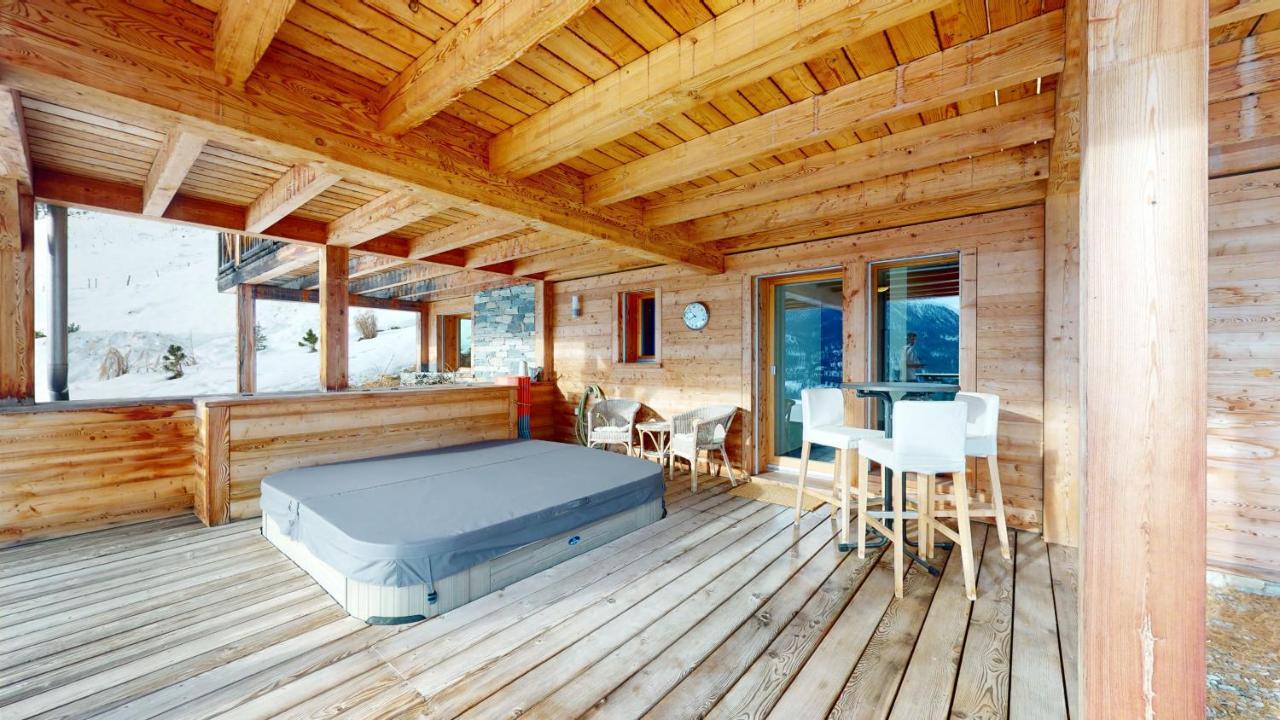 Etoiles Des Neiges Luxe & Jacuzzi Chalet 12 Pers By Alpvision Residences Heremence Exterior photo